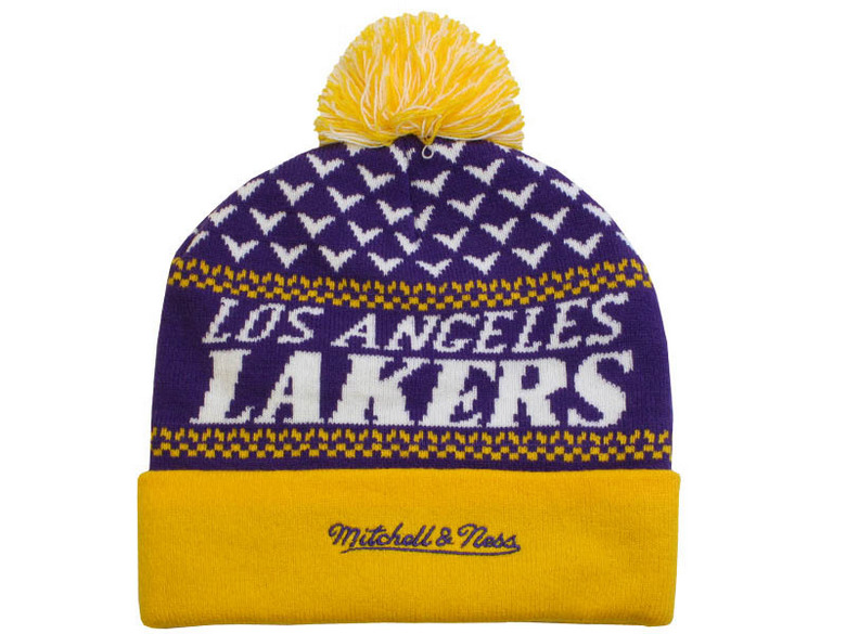 Купить Шапка Mitchell & Ness Los Angeles Lakers | Lakers 086 в Москве или заказать доставку на Slamdunk.su